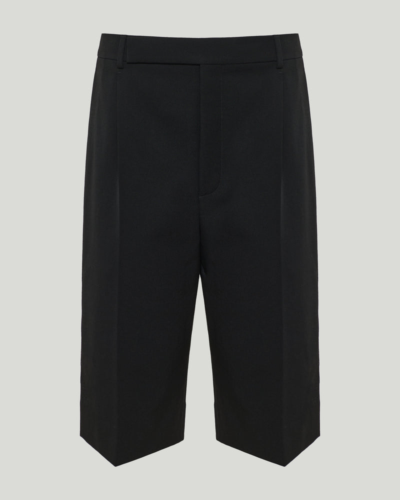 Saint Laurent Grained Bermuda shorts