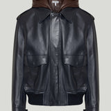Loewe Hooded nappa lambskin jacket