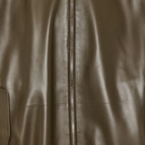 Bottega Veneta Raglan-sleeve leather jacket