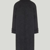 Valentino Wool and silk raglan coat