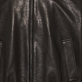 Valentino Leather bomber jacket
