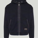 Fendi Cotton zip-up hoodie