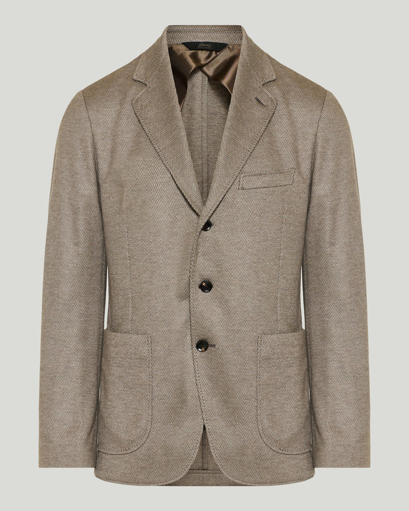 Brioni Silk and wool jersey blazer