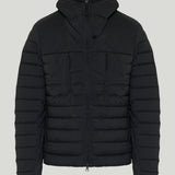 Stone Island Logo-patch hooded jacket