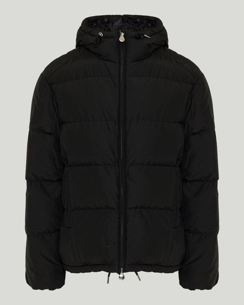 Moncler Himalaya hooded short down jacket