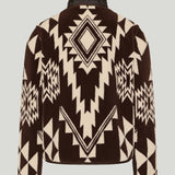 Moncler patterned fleece jacket