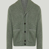 Zegna cashmere-blend shawl collar cardigan