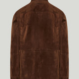 Zegna suede field jacket
