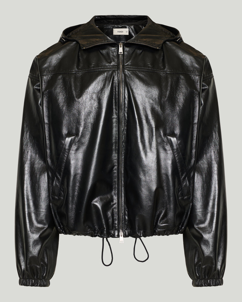 Fendi Leather Padded Jacket