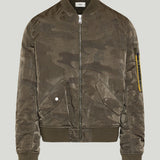 Fendi Camouflage-jacquard bomber jacket