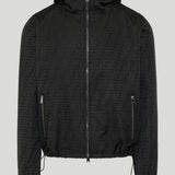 Fendi FF-print hooded jacket