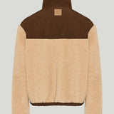 Ami Paris fleece-panel jacket