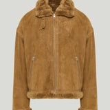 AMI Paris Shearling aviator jacket