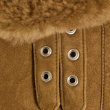 AMI Paris Shearling aviator jacket