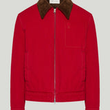 AMI Paris Ami de Coeur cotton zip jacket