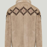 Baziszt Nelci embroidered shearling coat