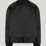 Comme des Garçons satin raglan-sleeve jacket