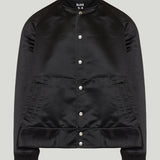 Comme des Garçons satin raglan-sleeve jacket