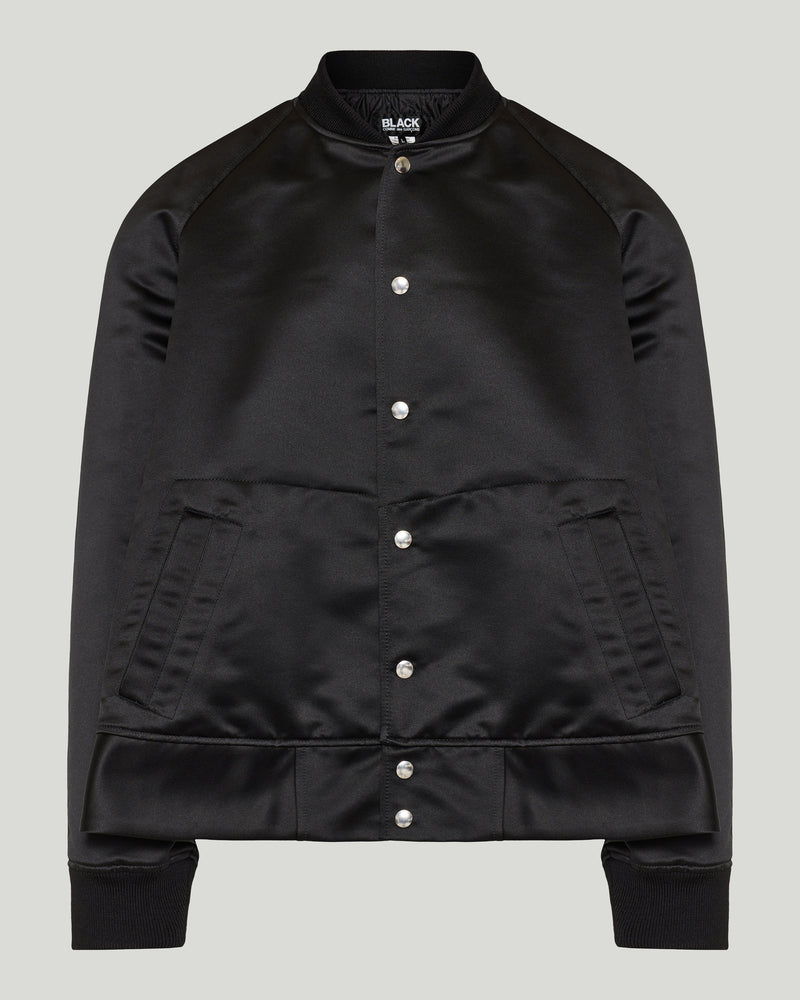 Comme des Garçons satin raglan-sleeve jacket