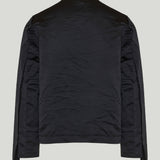 Comme des Garçons Black frog-fastening pleated jacket