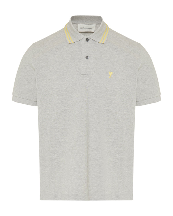 Ami Paris Logo cotton polo