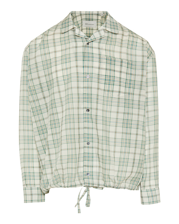 Ami Paris Boxy checkered cotton shirt
