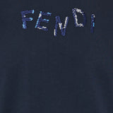 T-SHIRT SLIM L.J+EMBR.FENDI FENDI