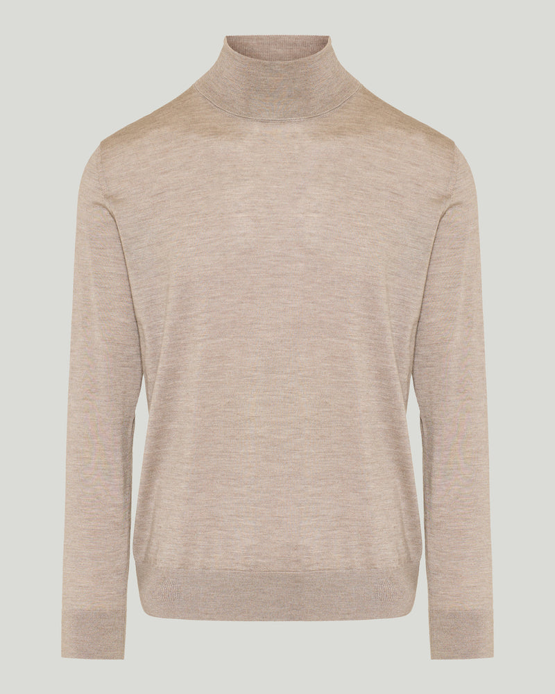 Brioni Essential cashmere-silk turtleneck jumper