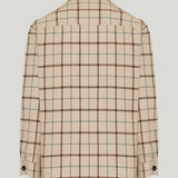 Brioni checked cotton overshirt