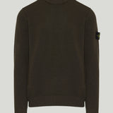 Stone Island Logo-patch crewneck sweater