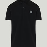 Stone Island Logo-patch short-sleeve polo shirt