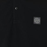 Stone Island Logo-patch short-sleeve polo shirt