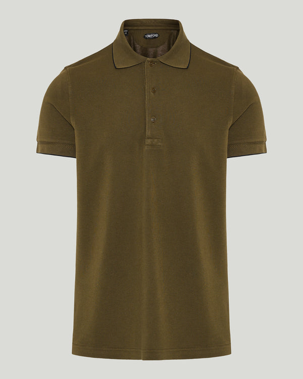 Tom Ford Tipped collar polo shirt