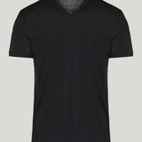 Gucci Silk-jersey V-neck T-shirt