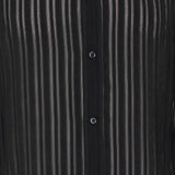 Gucci Striped silk gauze shirt