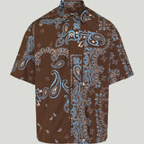 Moncler Paisley-print cotton shirt