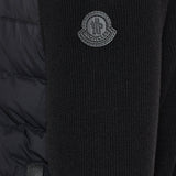 Moncler padded wool-cashmere cardigan