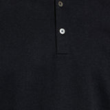 Zegna long-sleeve cotton polo shirt