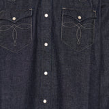 RRL Slim-fit denim Western shirt