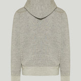 RRL Drawstring ribbed fleece hoodie