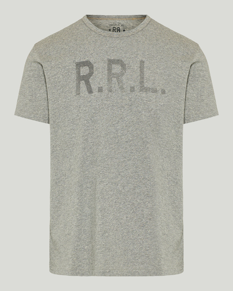 RRL Logo jersey crewneck t-shirt
