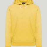 RRL Drawstring ribbed fleece hoodie