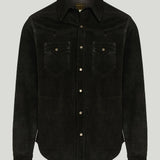 RRL Suede western shirt