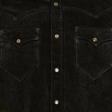 RRL Suede western shirt