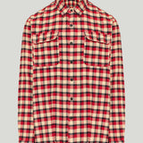 RRL Matlock checked cotton-flannel shirt