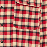RRL Matlock checked cotton-flannel shirt