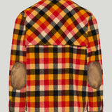 RRL checked wool shirt jacket