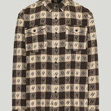 RRL checked cotton shirt