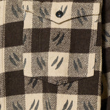 RRL checked cotton shirt