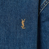 Saint Laurent Cassandre denim shirt